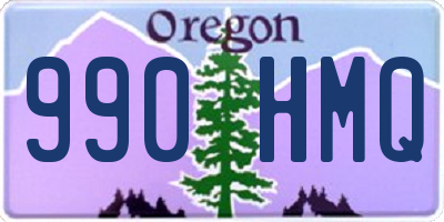 OR license plate 990HMQ
