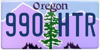 OR license plate 990HTR