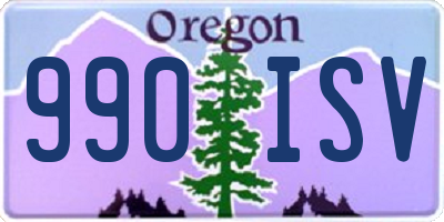 OR license plate 990ISV