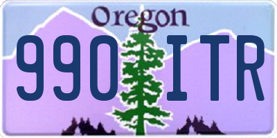 OR license plate 990ITR