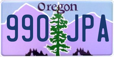 OR license plate 990JPA