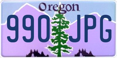 OR license plate 990JPG