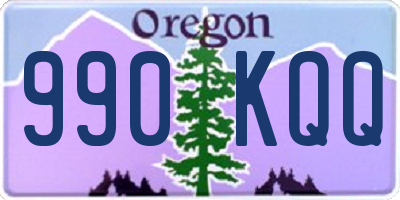 OR license plate 990KQQ