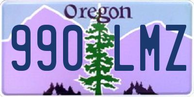 OR license plate 990LMZ