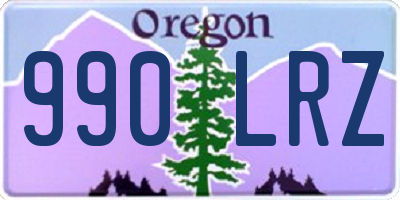 OR license plate 990LRZ