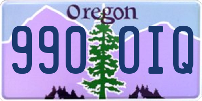 OR license plate 990OIQ