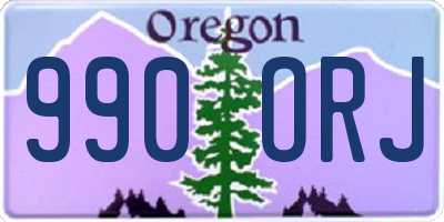 OR license plate 990ORJ