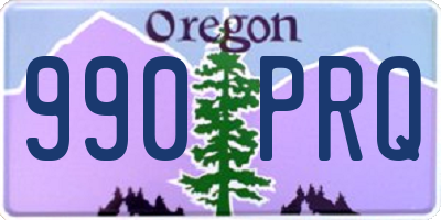 OR license plate 990PRQ