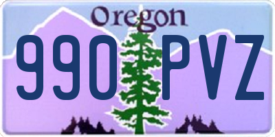 OR license plate 990PVZ