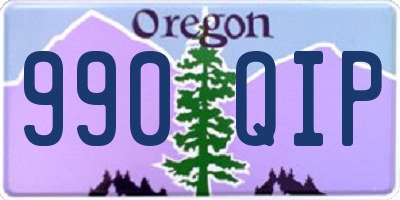 OR license plate 990QIP