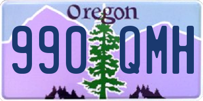 OR license plate 990QMH
