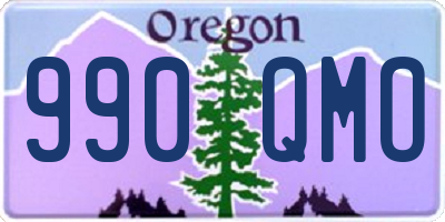 OR license plate 990QMO