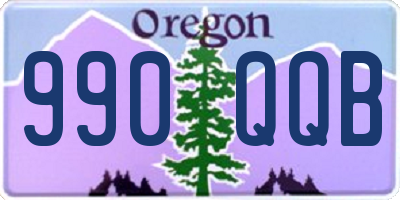 OR license plate 990QQB