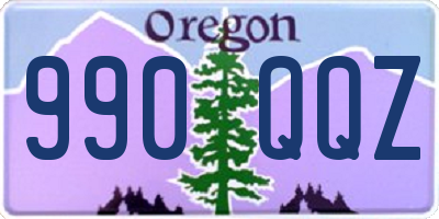 OR license plate 990QQZ