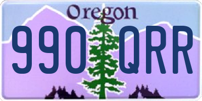 OR license plate 990QRR