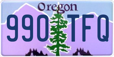 OR license plate 990TFQ
