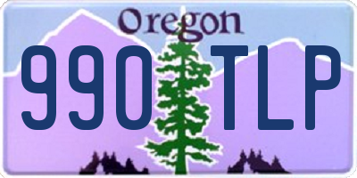 OR license plate 990TLP