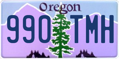 OR license plate 990TMH