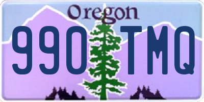 OR license plate 990TMQ