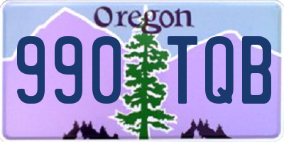 OR license plate 990TQB