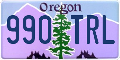 OR license plate 990TRL