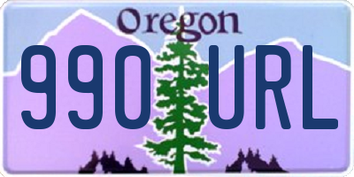 OR license plate 990URL