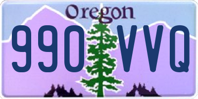 OR license plate 990VVQ