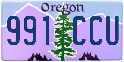 OR license plate 991CCU