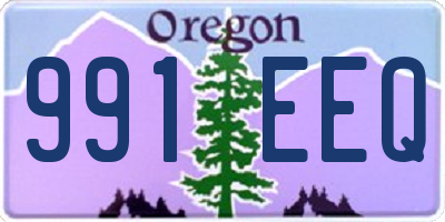 OR license plate 991EEQ