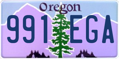 OR license plate 991EGA