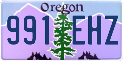 OR license plate 991EHZ