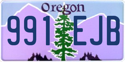 OR license plate 991EJB