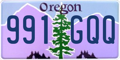 OR license plate 991GQQ