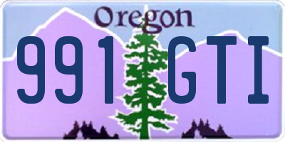 OR license plate 991GTI