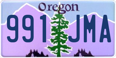 OR license plate 991JMA