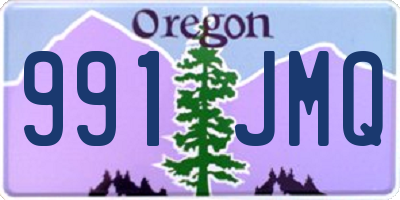 OR license plate 991JMQ