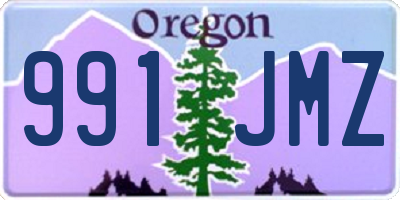 OR license plate 991JMZ