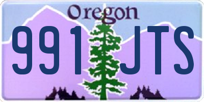 OR license plate 991JTS