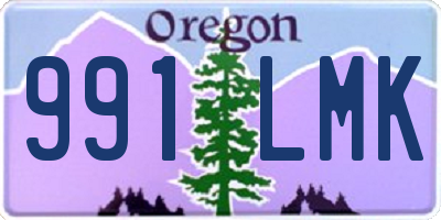 OR license plate 991LMK