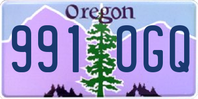 OR license plate 991OGQ