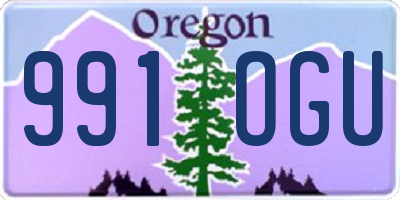 OR license plate 991OGU