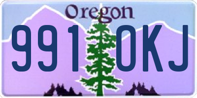 OR license plate 991OKJ