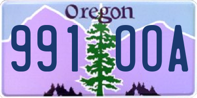 OR license plate 991OOA