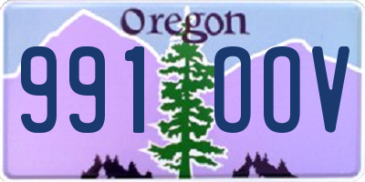 OR license plate 991OOV