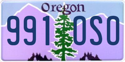 OR license plate 991OSO