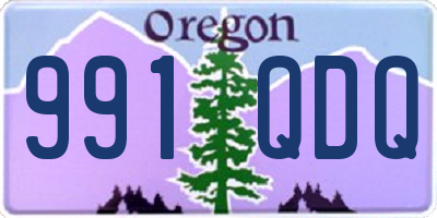 OR license plate 991QDQ