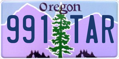 OR license plate 991TAR