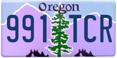 OR license plate 991TCR