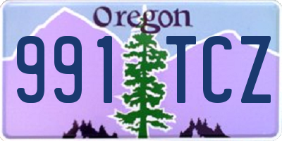 OR license plate 991TCZ