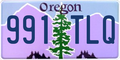 OR license plate 991TLQ